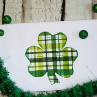 Shamrock Applique Design - Triple Stitch